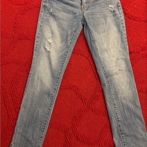Abercrombie & Fitch Light Blue Skinny Jeans